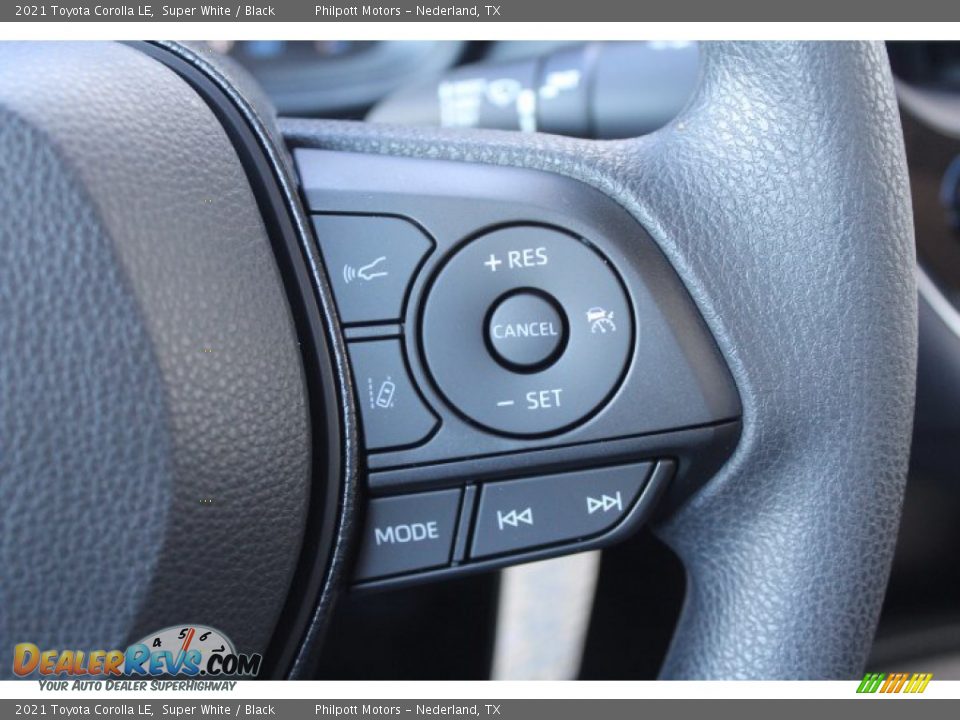 2021 Toyota Corolla LE Steering Wheel Photo #12