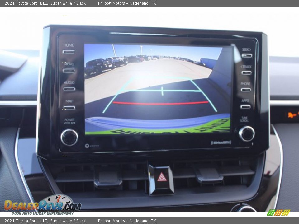 2021 Toyota Corolla LE Super White / Black Photo #17