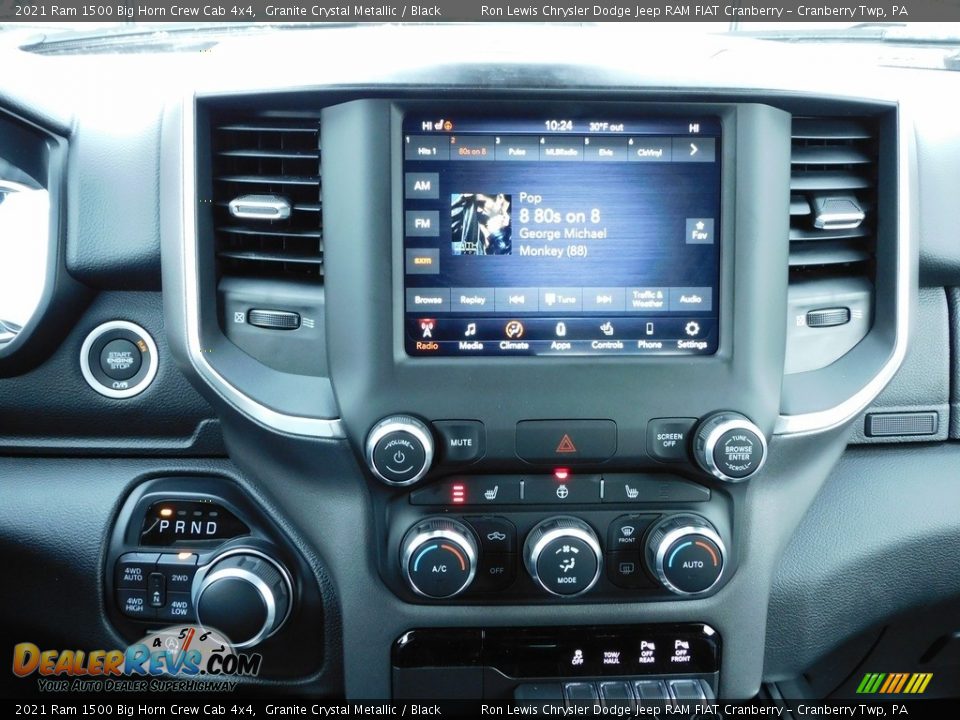 Controls of 2021 Ram 1500 Big Horn Crew Cab 4x4 Photo #15