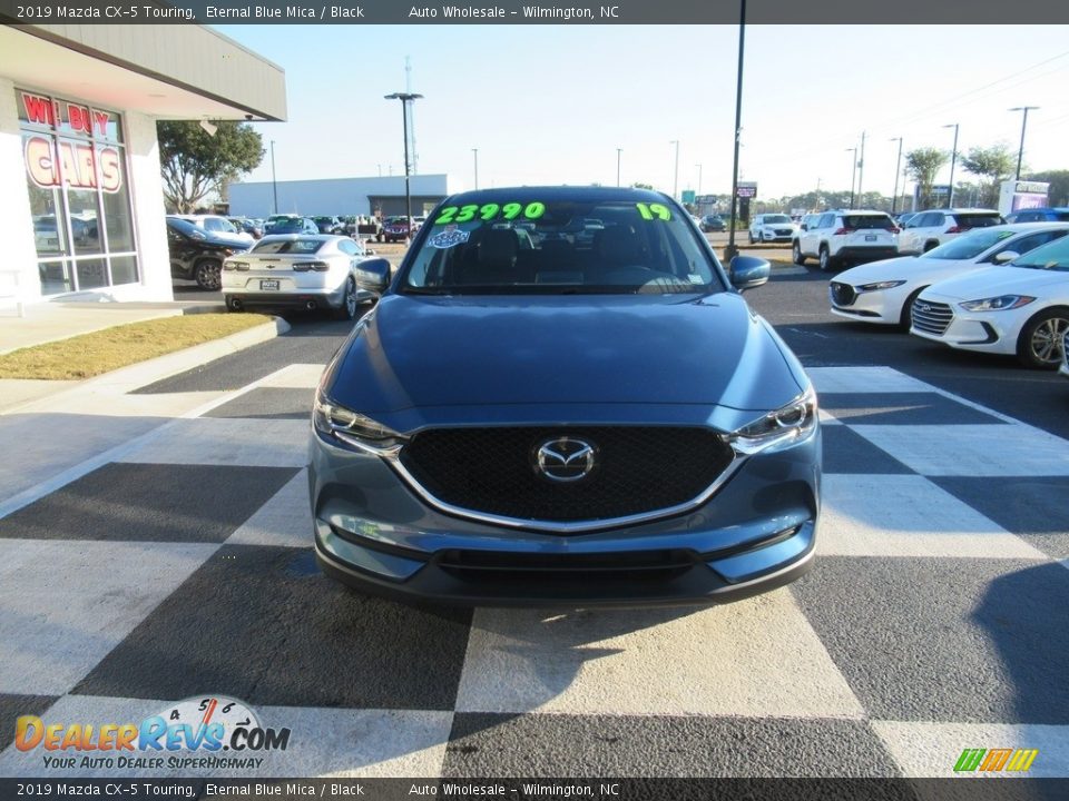 2019 Mazda CX-5 Touring Eternal Blue Mica / Black Photo #2