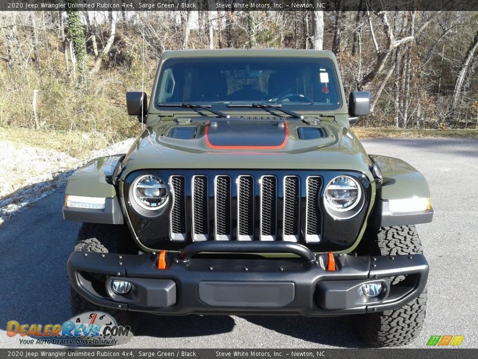 Sarge Green 2020 Jeep Wrangler Unlimited Rubicon 4x4 Photo #4