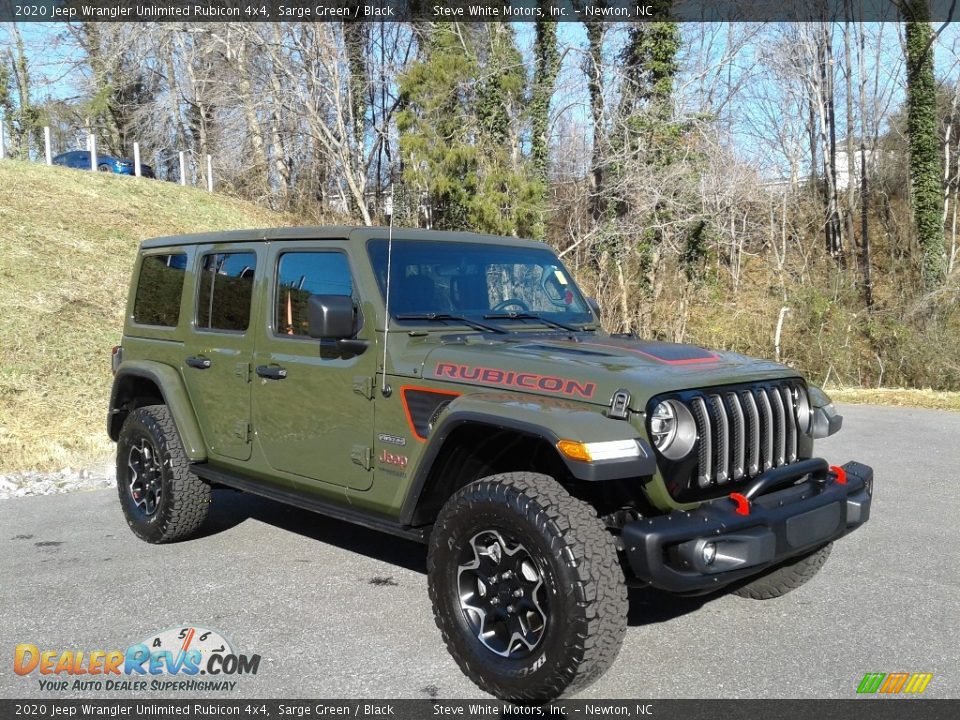 Sarge Green 2020 Jeep Wrangler Unlimited Rubicon 4x4 Photo #5