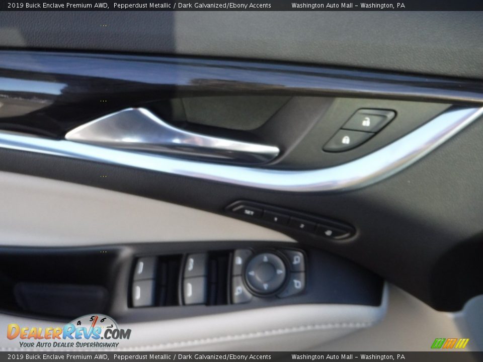 2019 Buick Enclave Premium AWD Pepperdust Metallic / Dark Galvanized/Ebony Accents Photo #17