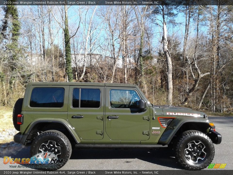 Sarge Green 2020 Jeep Wrangler Unlimited Rubicon 4x4 Photo #6