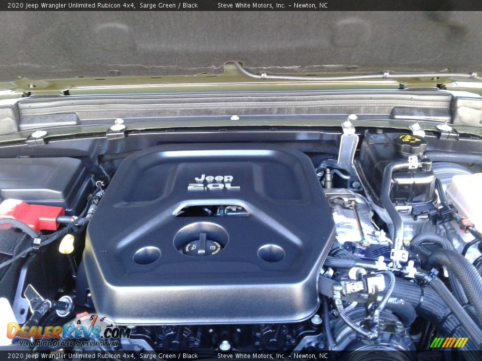 2020 Jeep Wrangler Unlimited Rubicon 4x4 2.0 Liter Turbocharged DOHC 16-Valve VVT 4 Cylinder Engine Photo #10