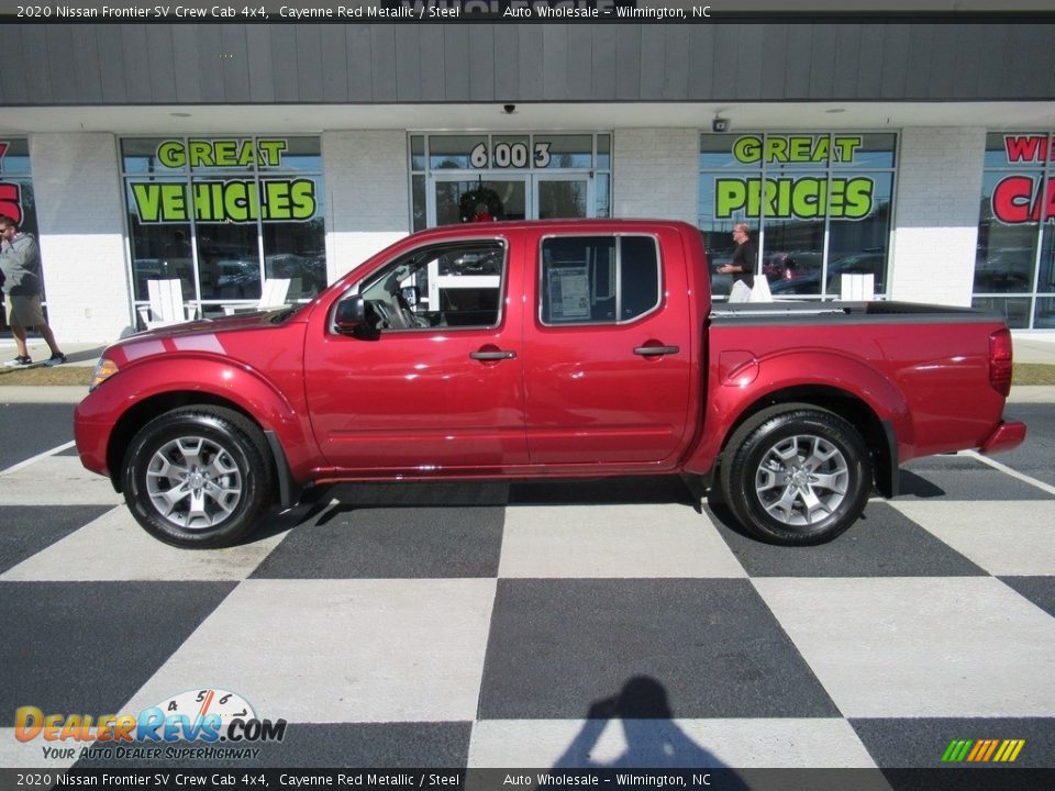 Cayenne Red Metallic 2020 Nissan Frontier SV Crew Cab 4x4 Photo #1