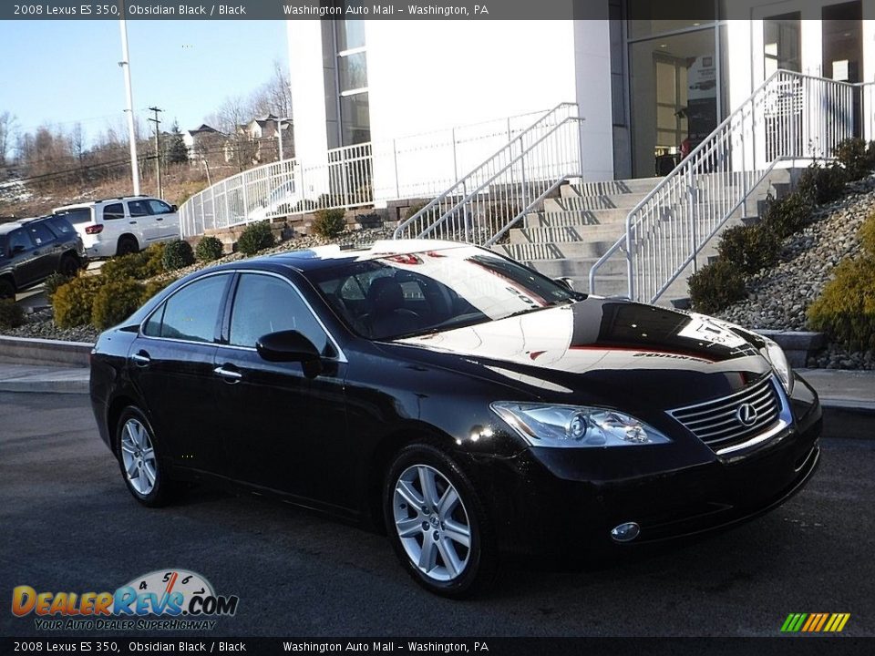 2008 Lexus ES 350 Obsidian Black / Black Photo #1