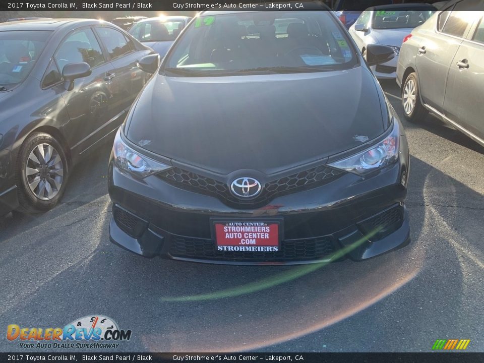 2017 Toyota Corolla iM Black Sand Pearl / Black Photo #2