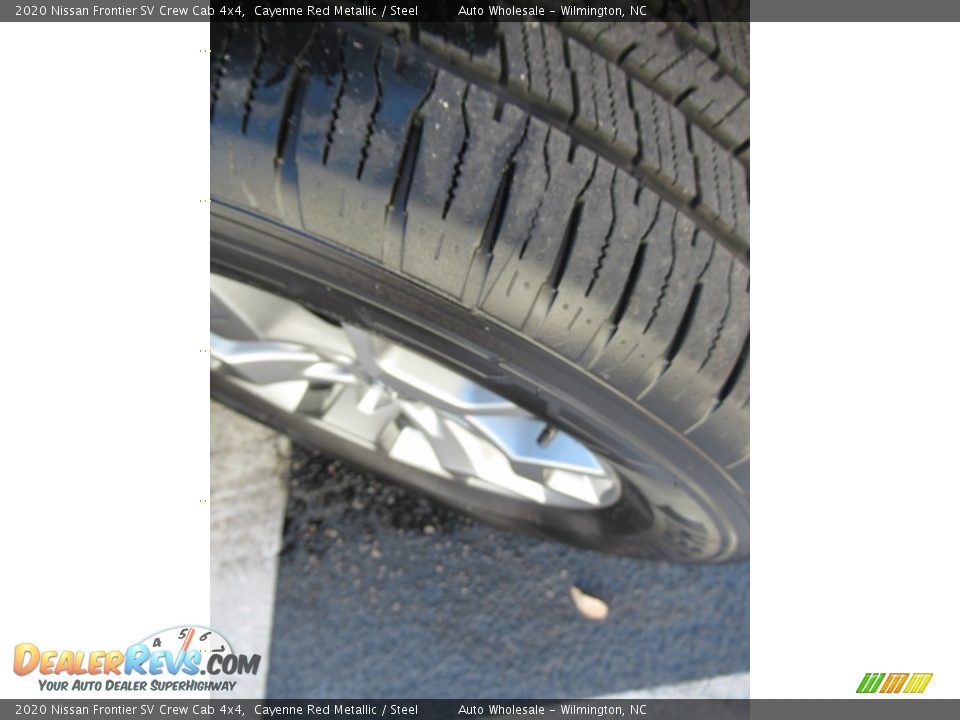 2020 Nissan Frontier SV Crew Cab 4x4 Cayenne Red Metallic / Steel Photo #8