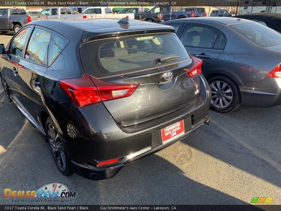 2017 Toyota Corolla iM Black Sand Pearl / Black Photo #5