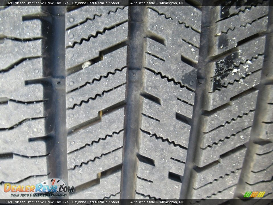 2020 Nissan Frontier SV Crew Cab 4x4 Cayenne Red Metallic / Steel Photo #9