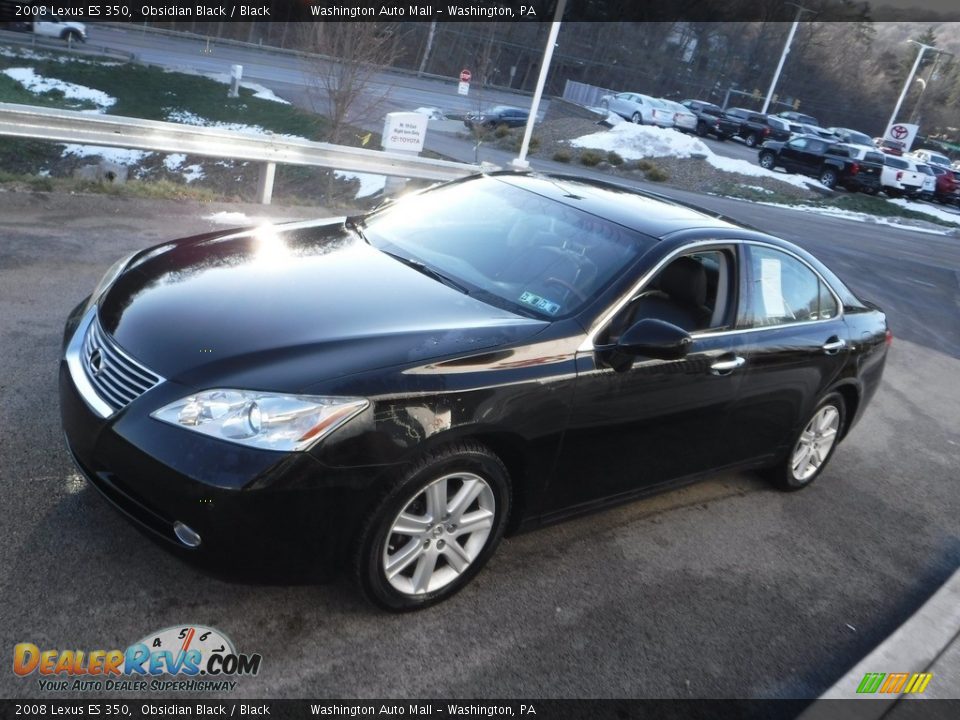 2008 Lexus ES 350 Obsidian Black / Black Photo #10