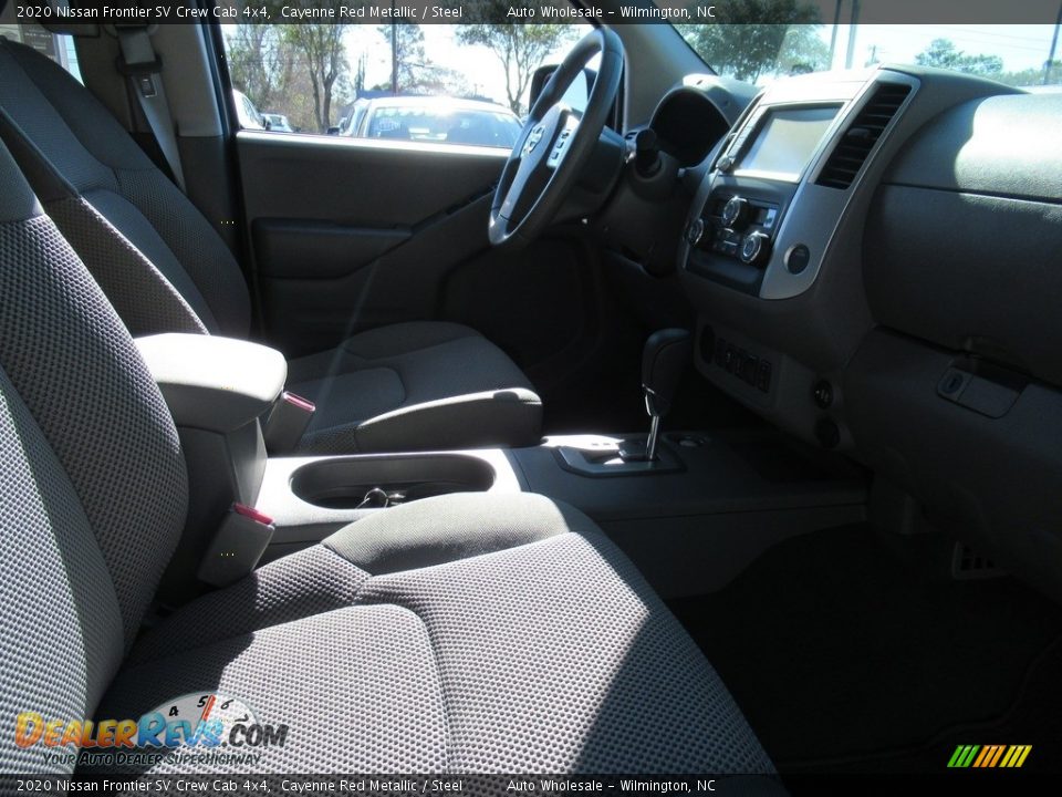2020 Nissan Frontier SV Crew Cab 4x4 Cayenne Red Metallic / Steel Photo #12