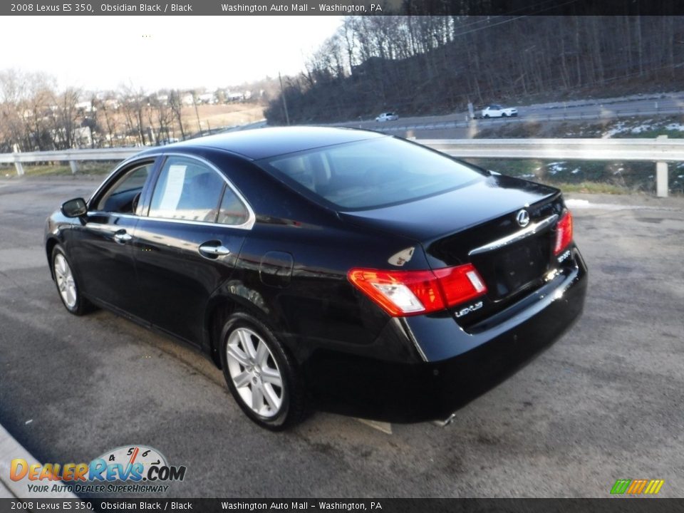 2008 Lexus ES 350 Obsidian Black / Black Photo #11