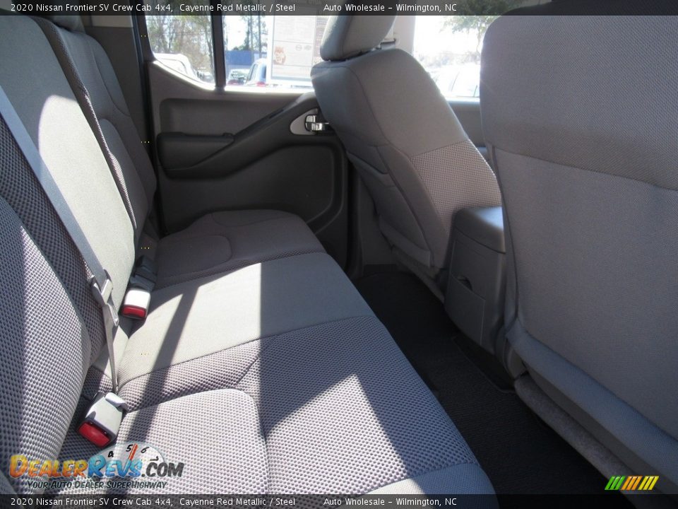 Rear Seat of 2020 Nissan Frontier SV Crew Cab 4x4 Photo #13