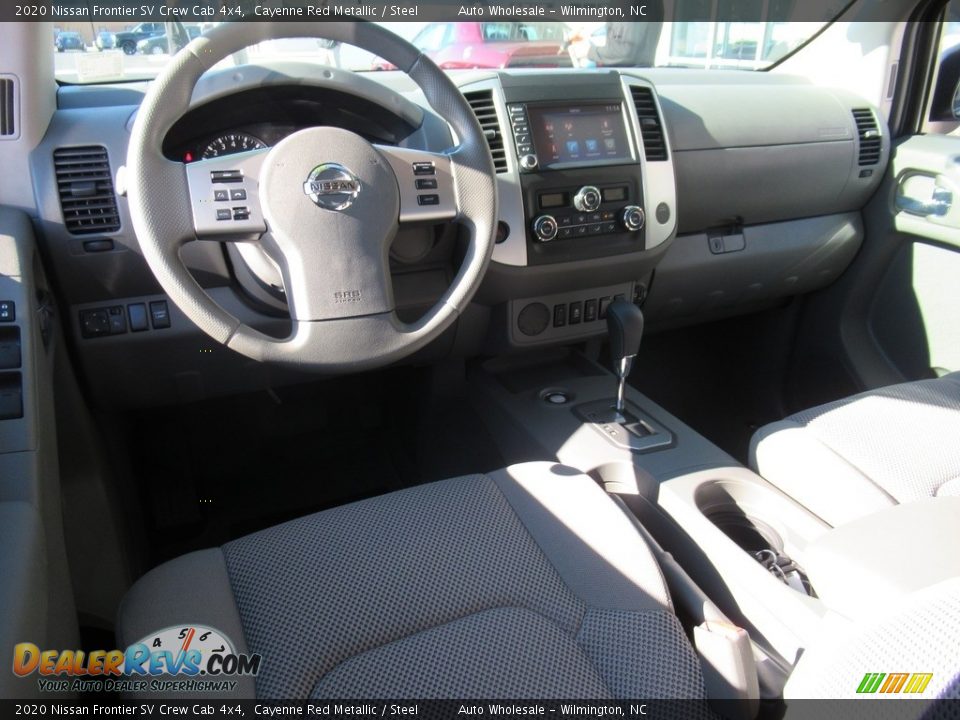 Steel Interior - 2020 Nissan Frontier SV Crew Cab 4x4 Photo #14