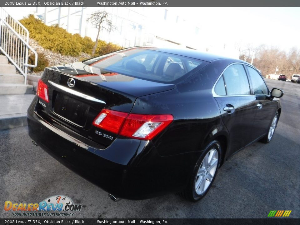 2008 Lexus ES 350 Obsidian Black / Black Photo #13