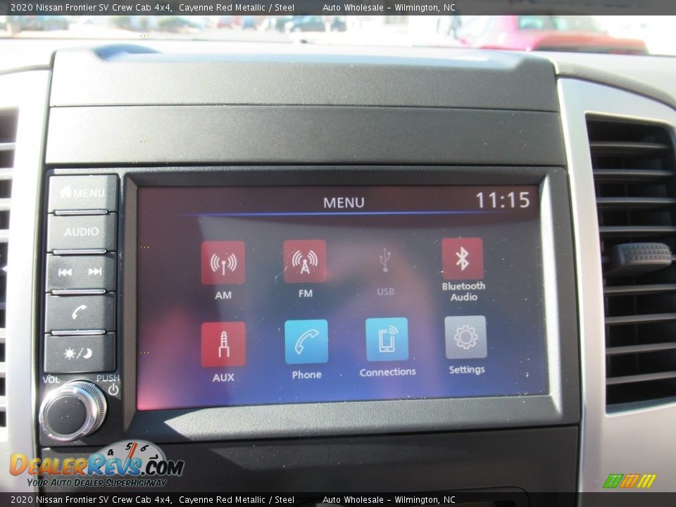 2020 Nissan Frontier SV Crew Cab 4x4 Cayenne Red Metallic / Steel Photo #16