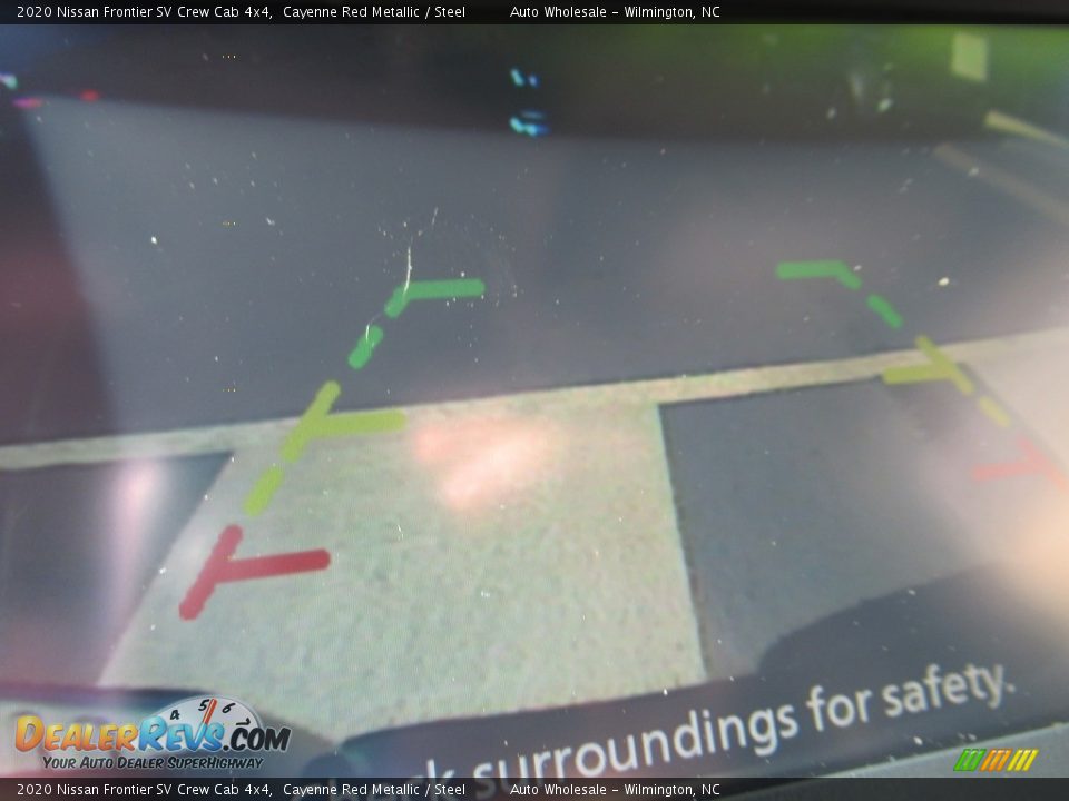 2020 Nissan Frontier SV Crew Cab 4x4 Cayenne Red Metallic / Steel Photo #18