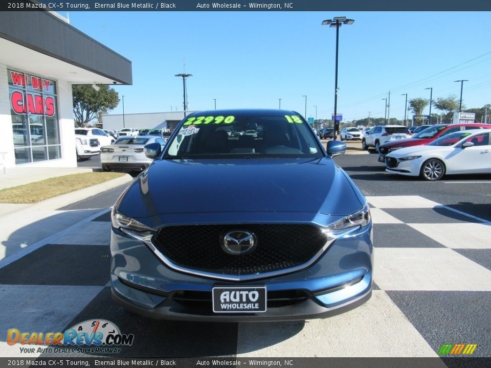 2018 Mazda CX-5 Touring Eternal Blue Metallic / Black Photo #2