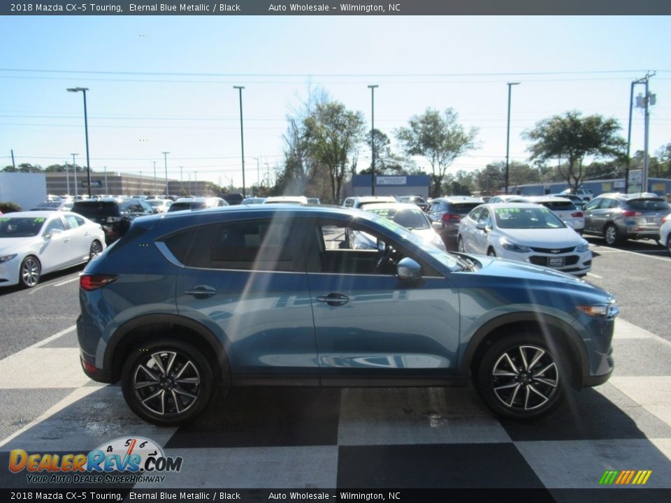 2018 Mazda CX-5 Touring Eternal Blue Metallic / Black Photo #3