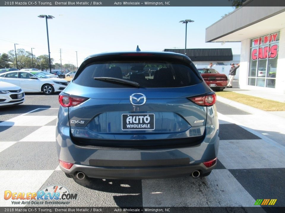 2018 Mazda CX-5 Touring Eternal Blue Metallic / Black Photo #4