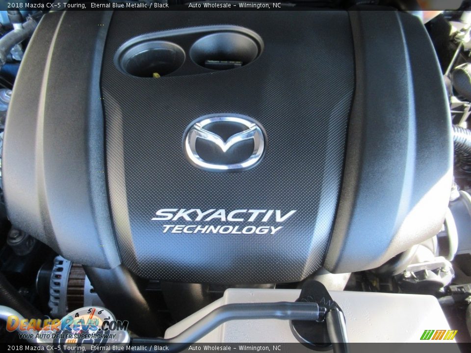 2018 Mazda CX-5 Touring Eternal Blue Metallic / Black Photo #6