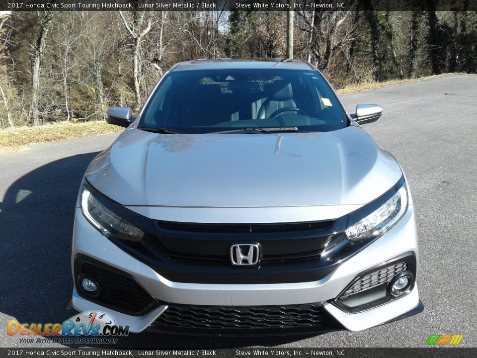 Lunar Silver Metallic 2017 Honda Civic Sport Touring Hatchback Photo #3