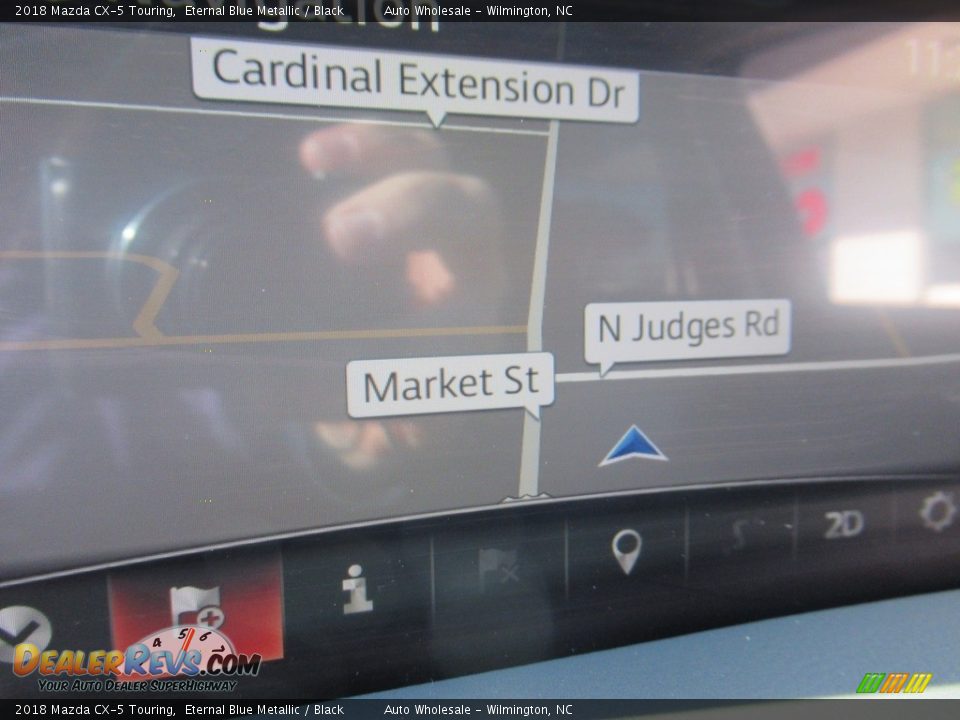 2018 Mazda CX-5 Touring Eternal Blue Metallic / Black Photo #17