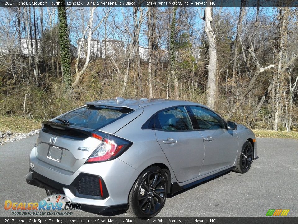 Lunar Silver Metallic 2017 Honda Civic Sport Touring Hatchback Photo #6