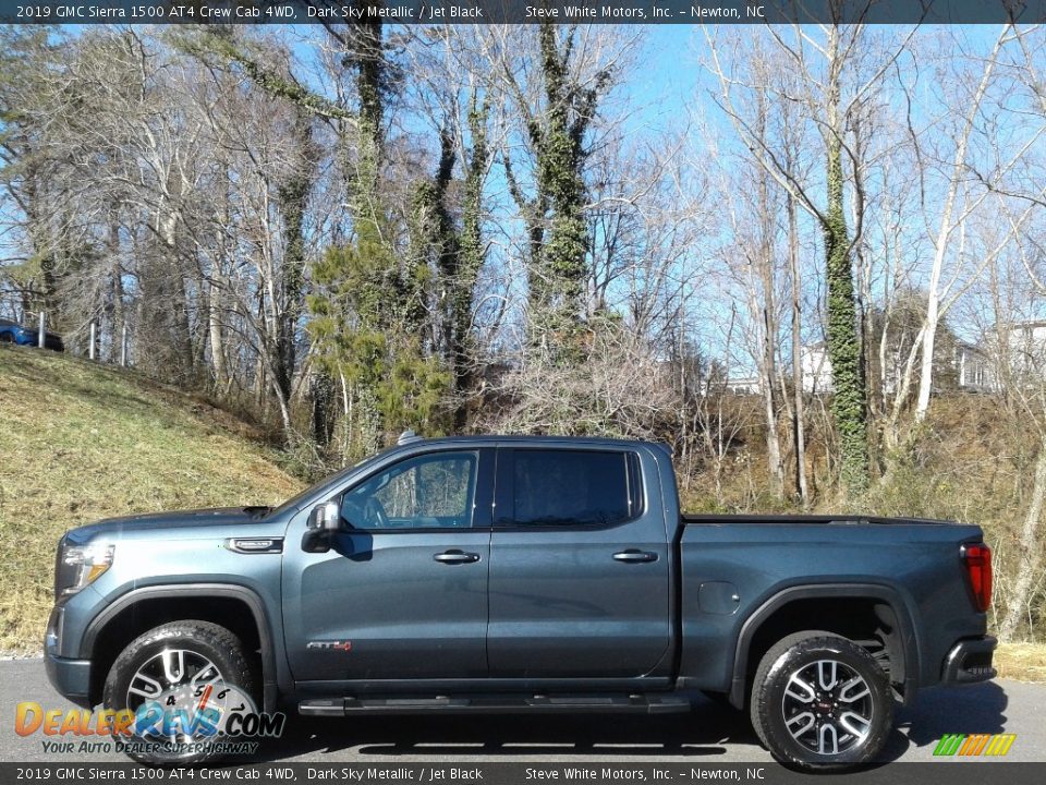 2019 GMC Sierra 1500 AT4 Crew Cab 4WD Dark Sky Metallic / Jet Black Photo #1