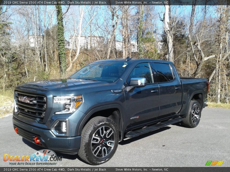 2019 GMC Sierra 1500 AT4 Crew Cab 4WD Dark Sky Metallic / Jet Black Photo #2