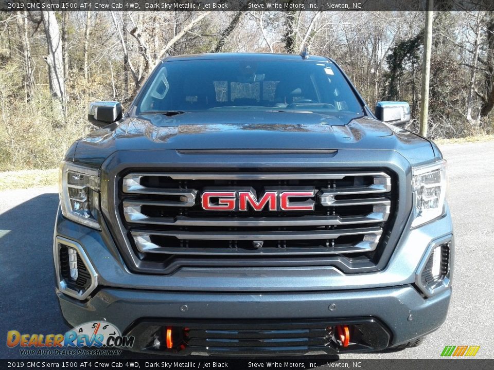 2019 GMC Sierra 1500 AT4 Crew Cab 4WD Dark Sky Metallic / Jet Black Photo #3