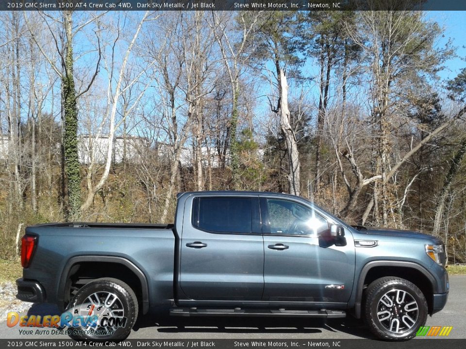 2019 GMC Sierra 1500 AT4 Crew Cab 4WD Dark Sky Metallic / Jet Black Photo #5