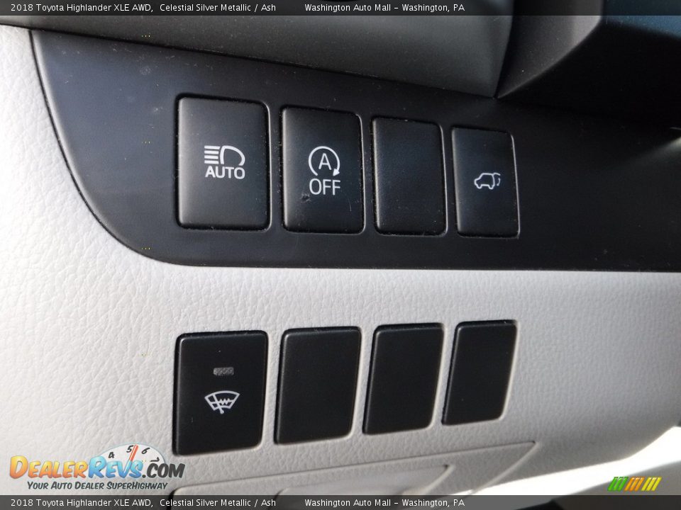 2018 Toyota Highlander XLE AWD Celestial Silver Metallic / Ash Photo #5