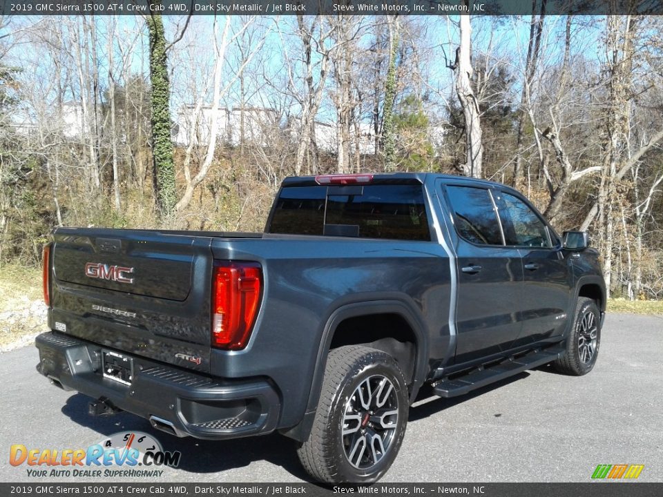 2019 GMC Sierra 1500 AT4 Crew Cab 4WD Dark Sky Metallic / Jet Black Photo #6