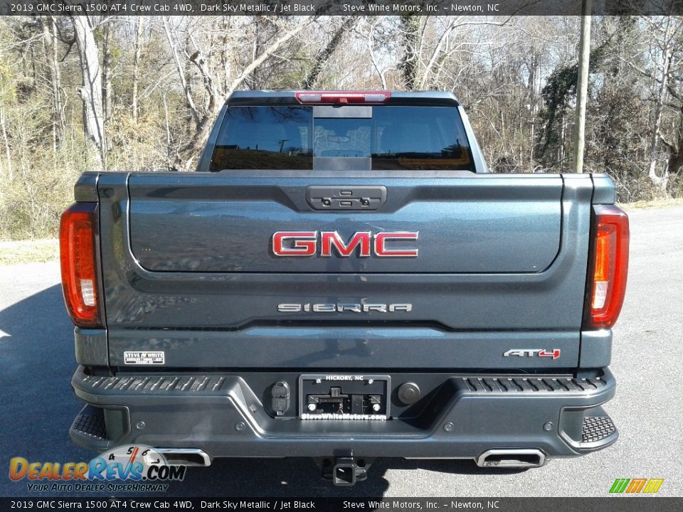 2019 GMC Sierra 1500 AT4 Crew Cab 4WD Dark Sky Metallic / Jet Black Photo #7