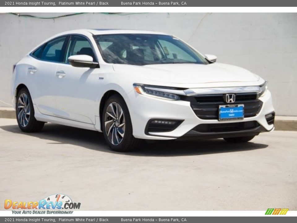 2021 Honda Insight Touring Platinum White Pearl / Black Photo #1