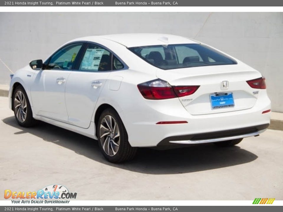 2021 Honda Insight Touring Platinum White Pearl / Black Photo #2