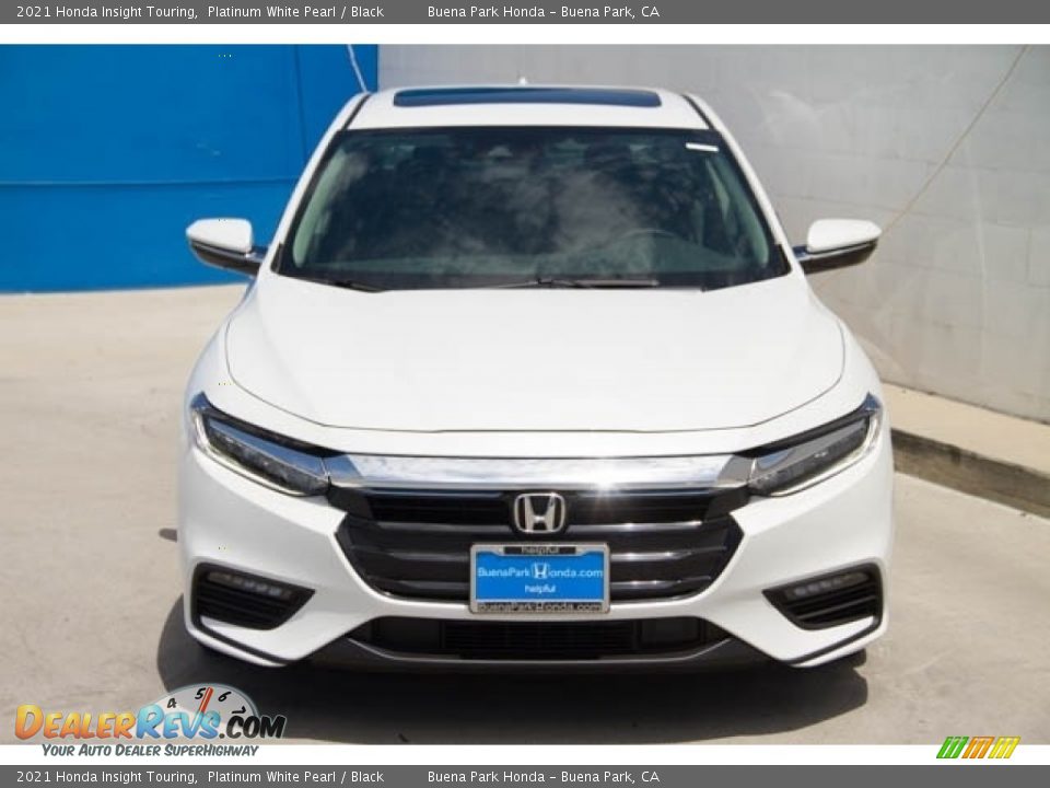 2021 Honda Insight Touring Platinum White Pearl / Black Photo #3