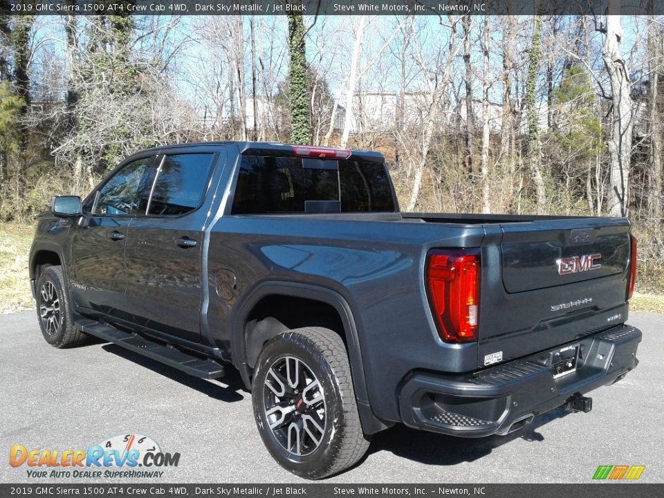 2019 GMC Sierra 1500 AT4 Crew Cab 4WD Dark Sky Metallic / Jet Black Photo #11