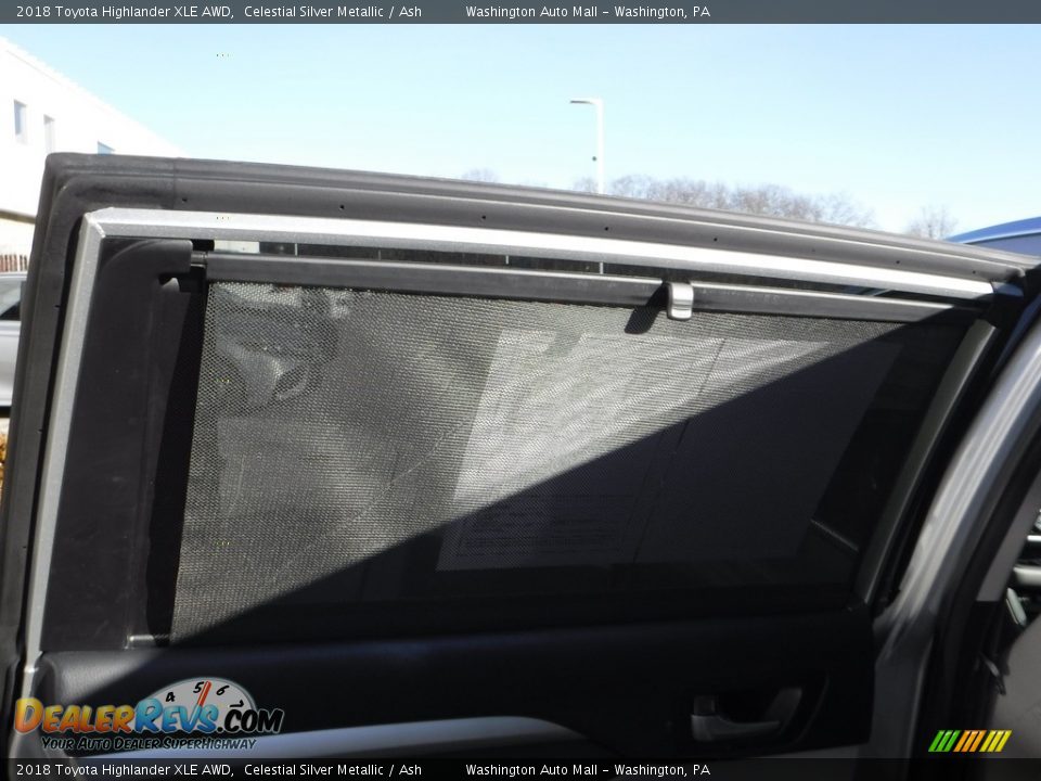 2018 Toyota Highlander XLE AWD Celestial Silver Metallic / Ash Photo #22