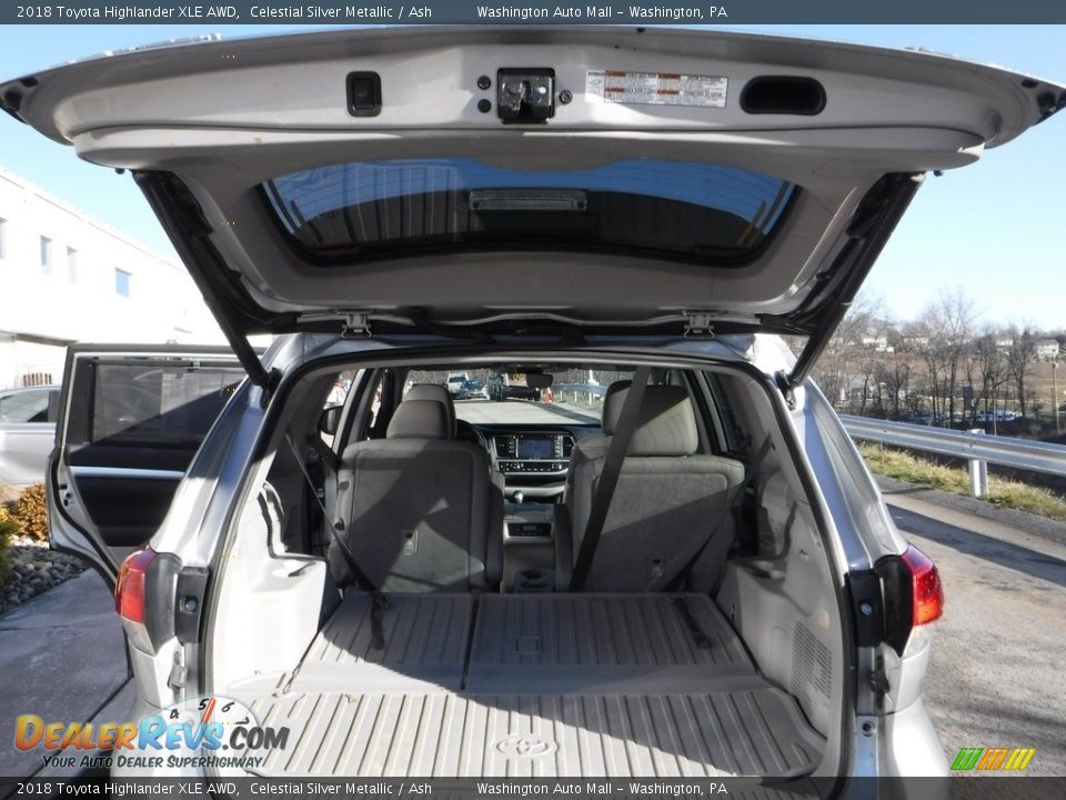 2018 Toyota Highlander XLE AWD Celestial Silver Metallic / Ash Photo #25