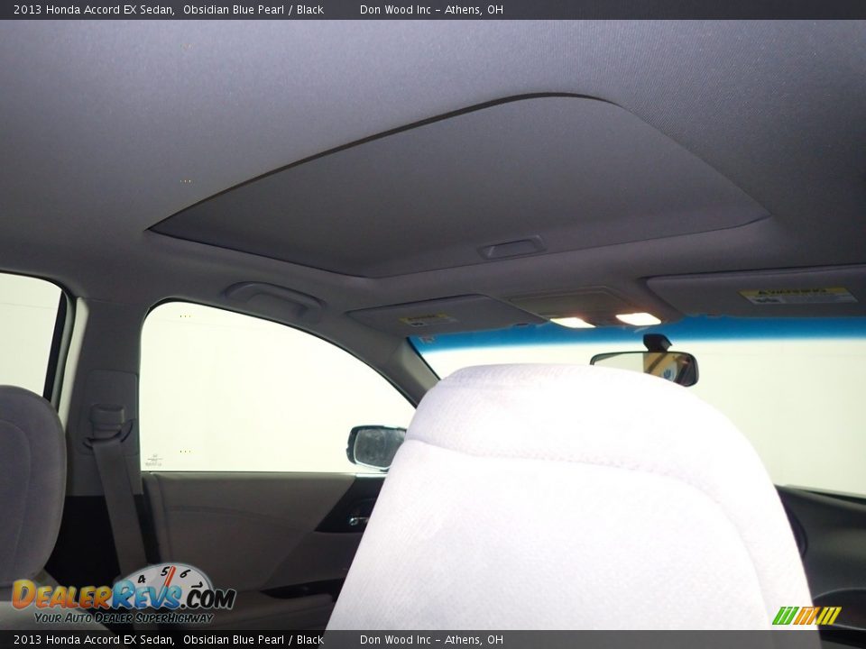 2013 Honda Accord EX Sedan Obsidian Blue Pearl / Black Photo #2