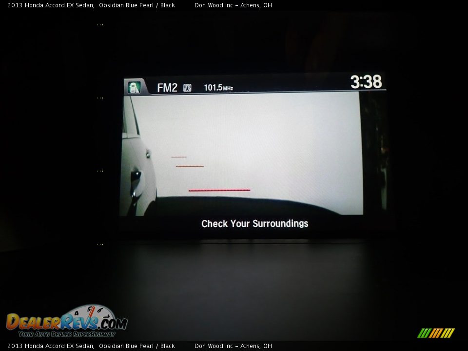 2013 Honda Accord EX Sedan Obsidian Blue Pearl / Black Photo #4