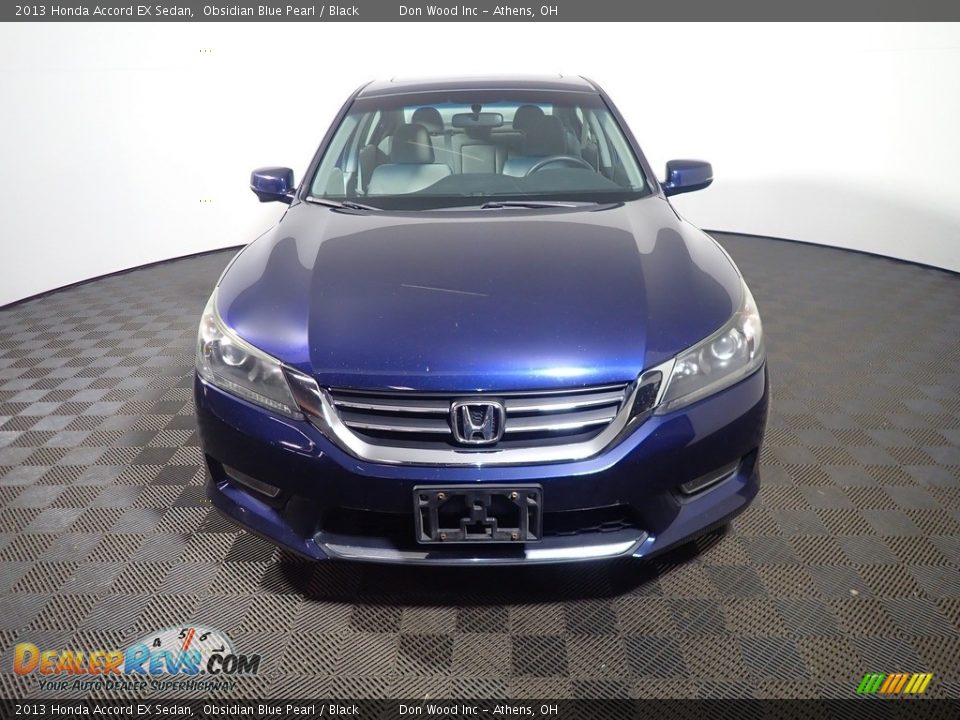 2013 Honda Accord EX Sedan Obsidian Blue Pearl / Black Photo #7