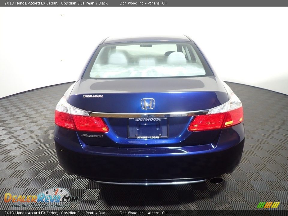 2013 Honda Accord EX Sedan Obsidian Blue Pearl / Black Photo #15