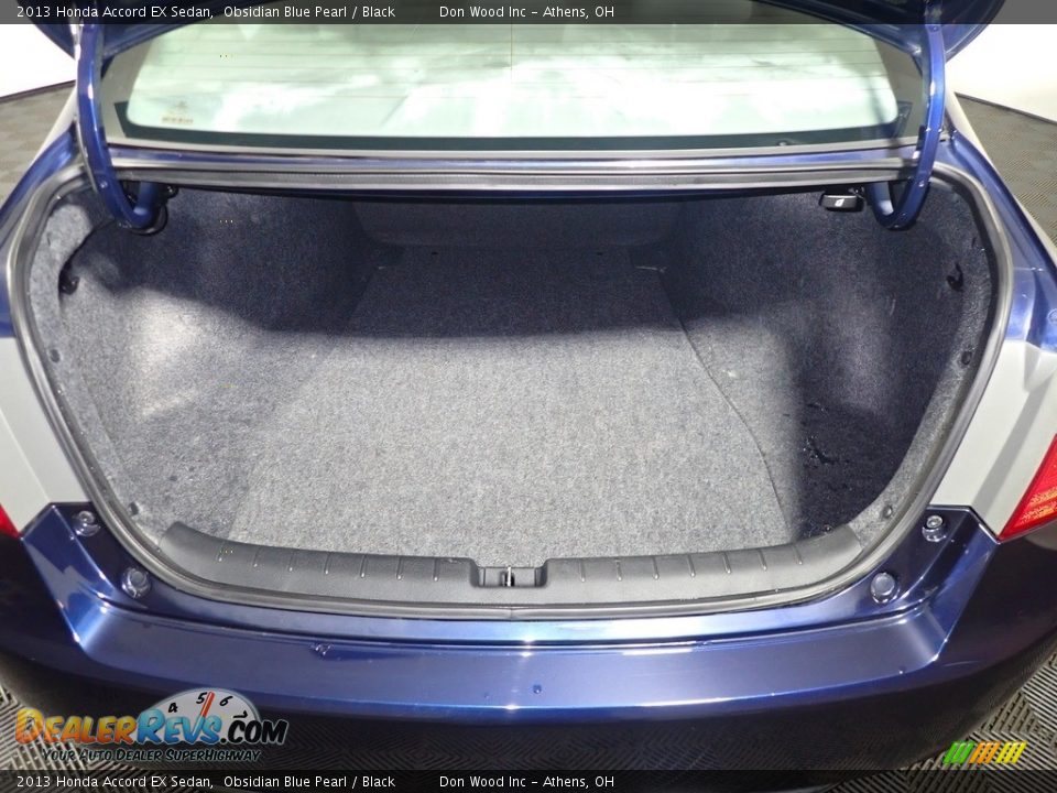 2013 Honda Accord EX Sedan Obsidian Blue Pearl / Black Photo #17