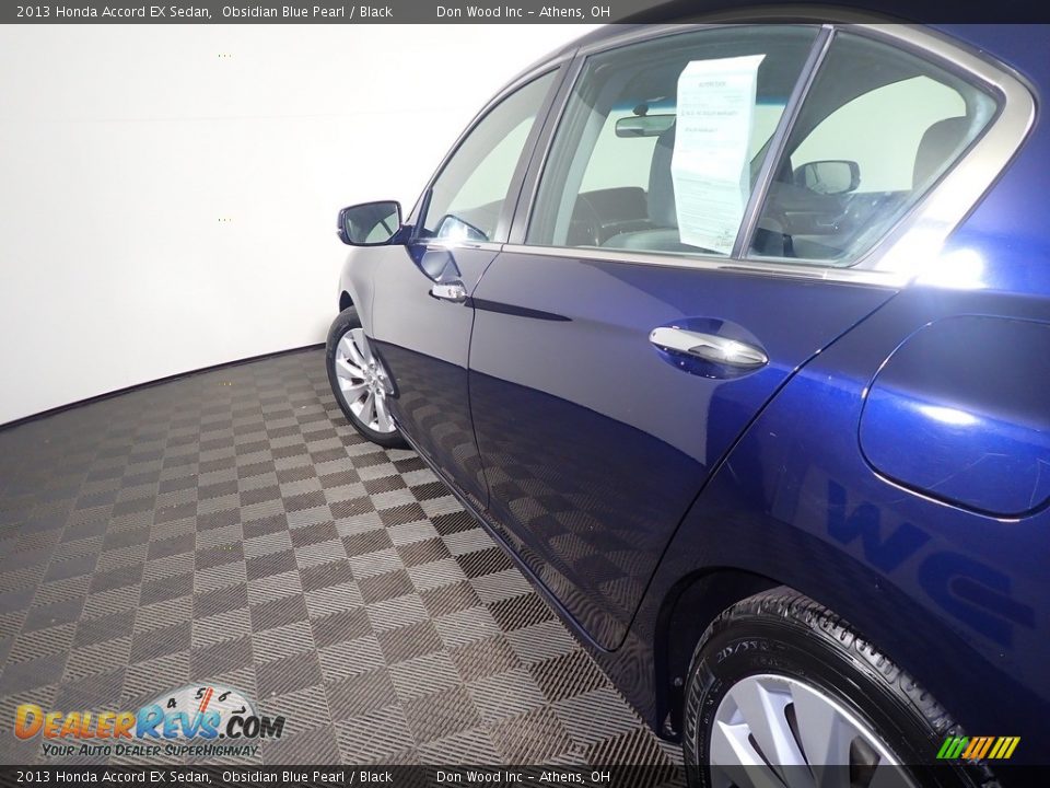 2013 Honda Accord EX Sedan Obsidian Blue Pearl / Black Photo #20