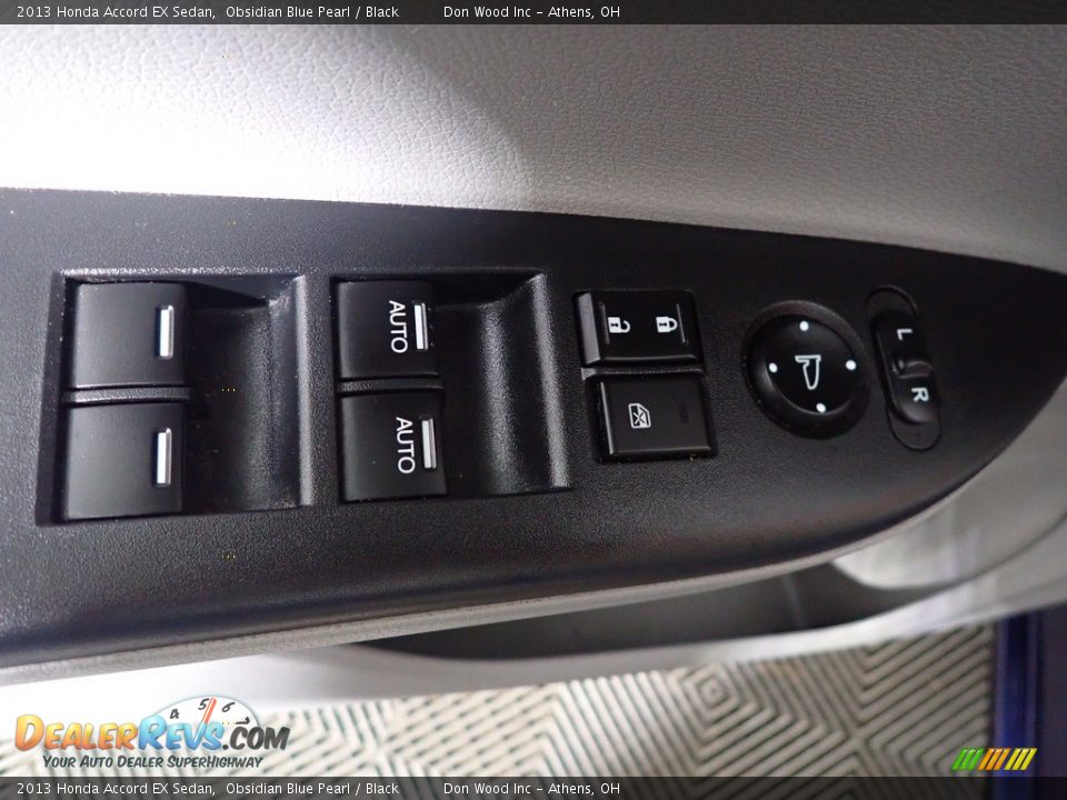 2013 Honda Accord EX Sedan Obsidian Blue Pearl / Black Photo #23